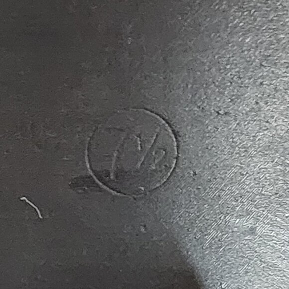 Newbella Chocolate Brown Pointed Toe Square Heel Gold Tone Chain Dress Mule 7.5 - Picture 16 of 16